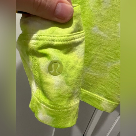 Lululemon All Yours Tank Tie Dye Yellow - Picture 3 of 3